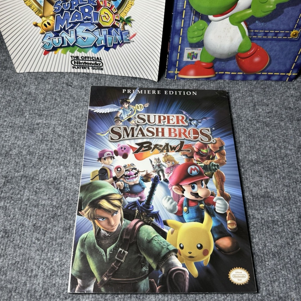 Super Smash Bros Brawl, Yoshi's Story, Super Mario Sunshine Game Guides Nintendo - Picture 2 of 16